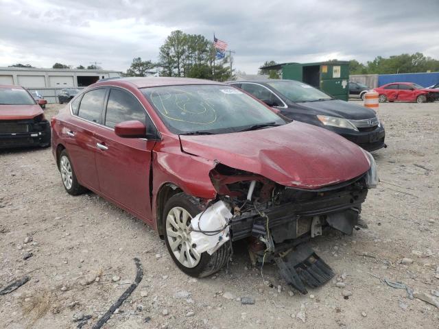 NISSAN SENTRA S 2016 with VIN 3N1AB7AP7GL676898 - Photo from auction