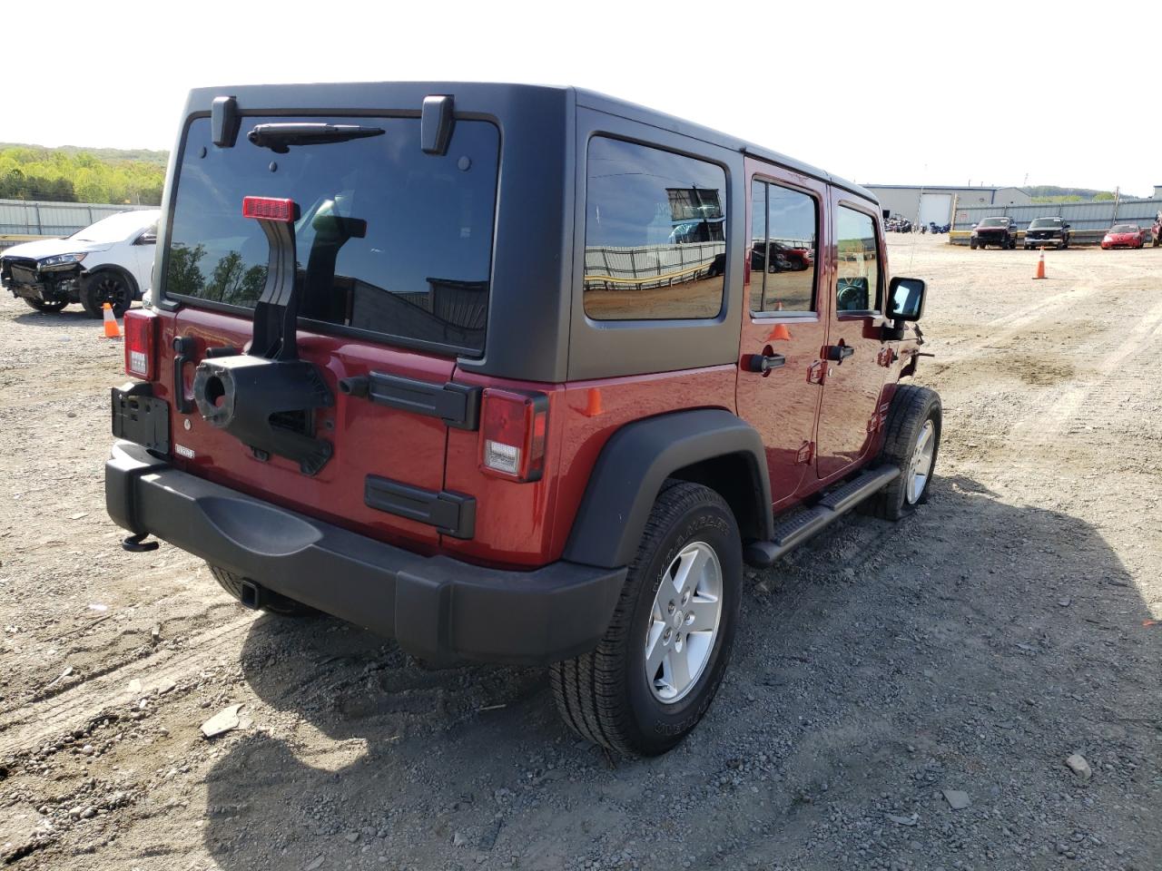 Photo 4 from auction – 2013 JEEP WRANGLER U with VIN 1C4BJWDG8DL514182