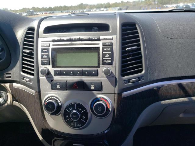Photo 9 from auction – 2009 HYUNDAI SANTA FE G with VIN 5NMSG73D29H306268