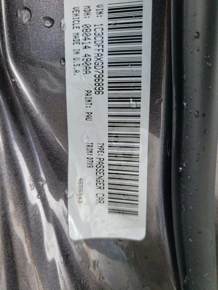 Photo 10 from auction – 2016 DODGE DART SXT S with VIN 1C3CDFFAXGD796896