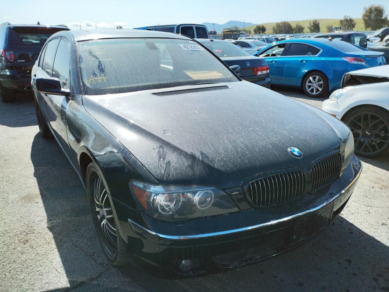 BMW 750 LI 2006 with VIN WBAHN83576DT29867 - Photo from auction