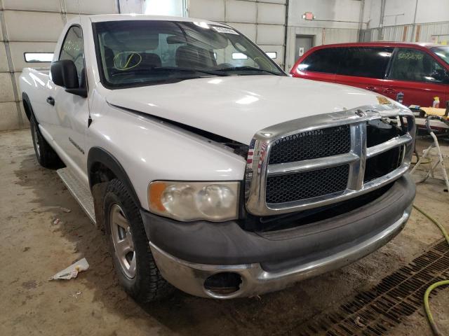 DODGE RAM 1500 2002 with VIN 1D7HA16N92J137191 - Photo from auction