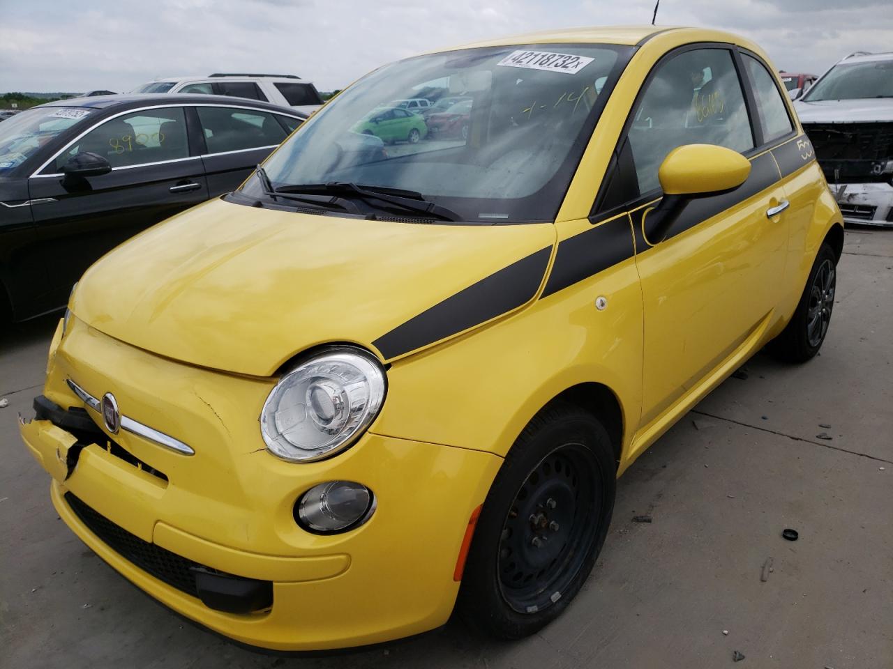 Photo 2 from auction – 2012 FIAT 500 POP with VIN 3C3CFFARXCT386157