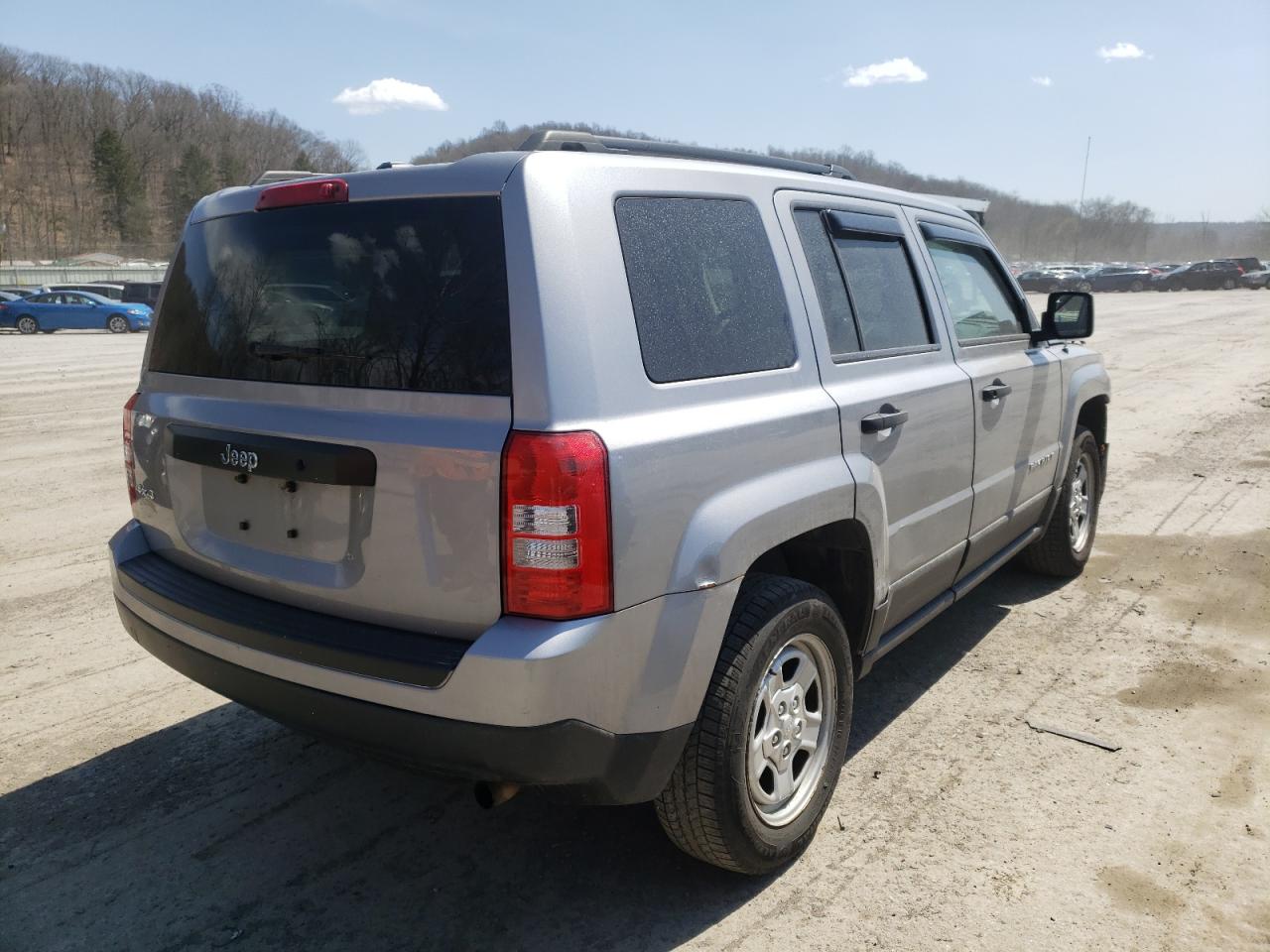 Photo 4 from auction – 2016 JEEP PATRIOT SP with VIN 1C4NJRBB3GD580031
