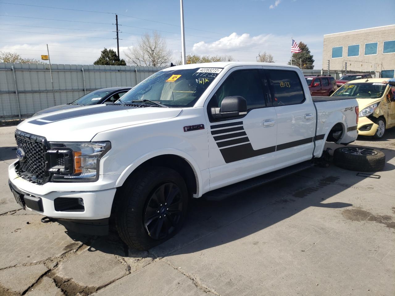 Photo 2 from auction – 2020 FORD F150 SUPER with VIN 1FTEW1E45LFA94447