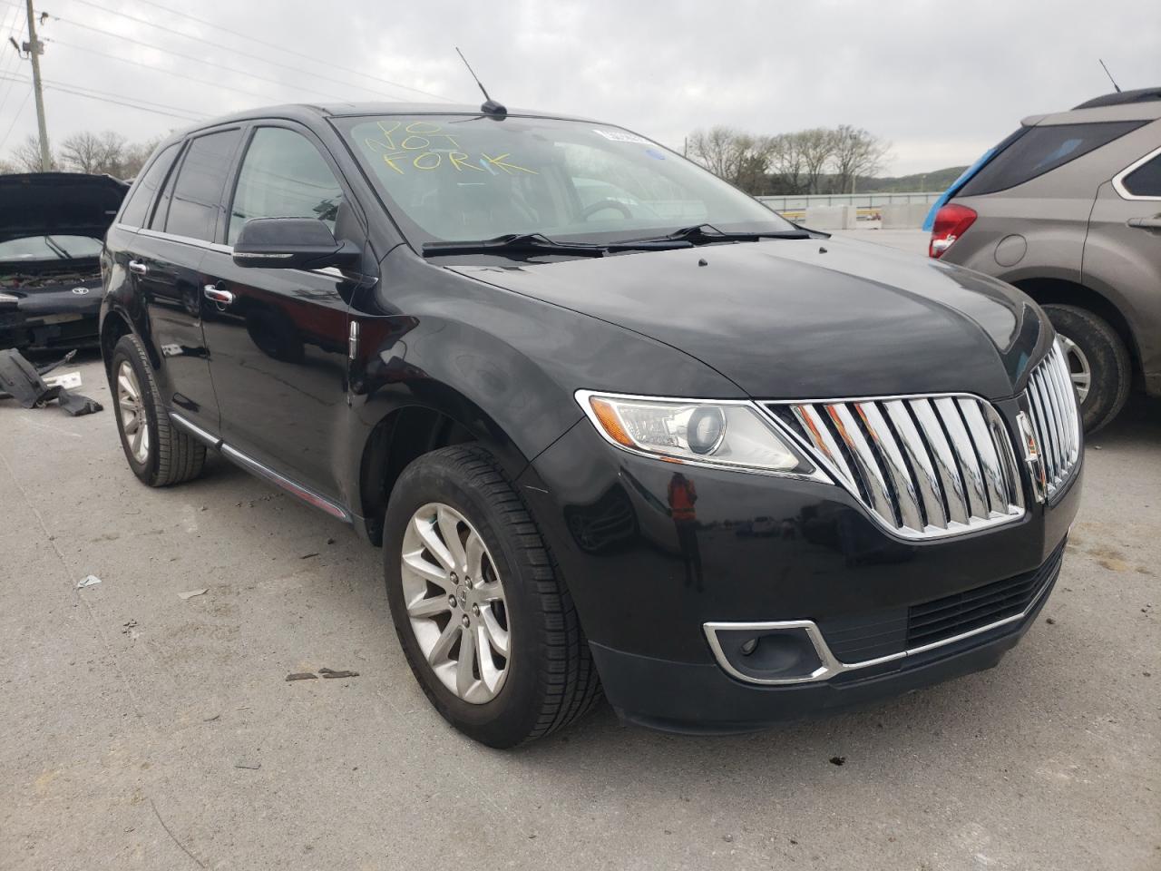 LINCOLN MKX 2014 with VIN 2LMDJ8JK2EBL01968 - Photo from auction