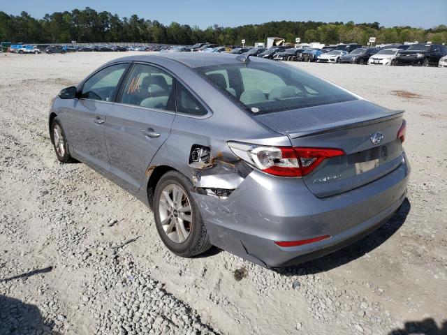 Photo 3 from auction – 2017 HYUNDAI SONATA SE with VIN 5NPE24AF8HH505891
