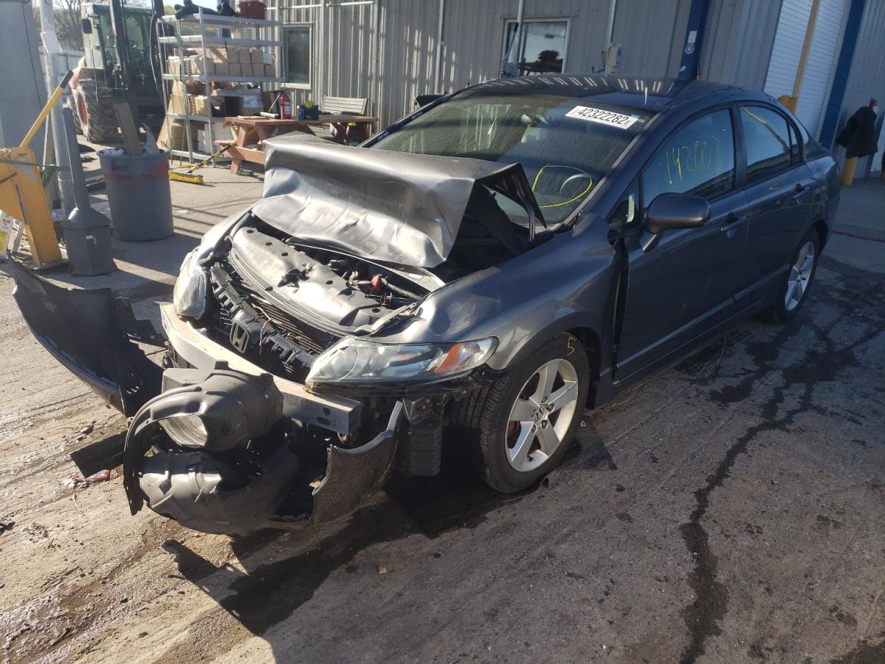 Photo 2 from auction – 2010 HONDA CIVIC LX-S with VIN 19XFA1F60AE080143