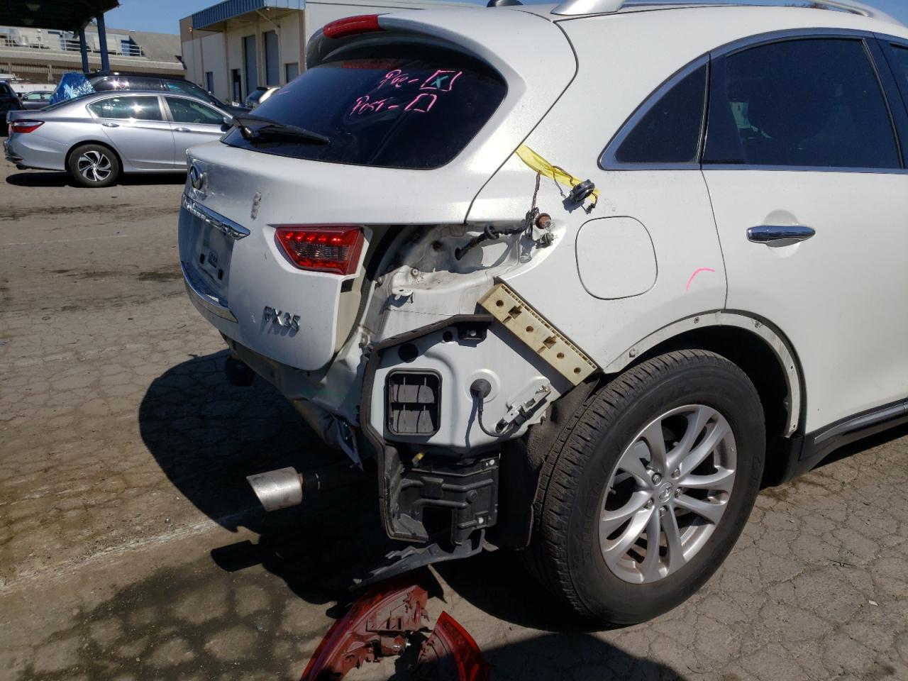 Photo 9 from auction – 2009 INFINITI FX35 with VIN JNRAS18U99M101507