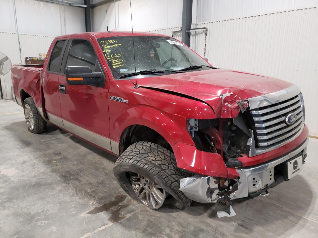 FORD F150 SUPER 2011 with VIN 1FTFX1EF4BKD20860 - Photo from auction