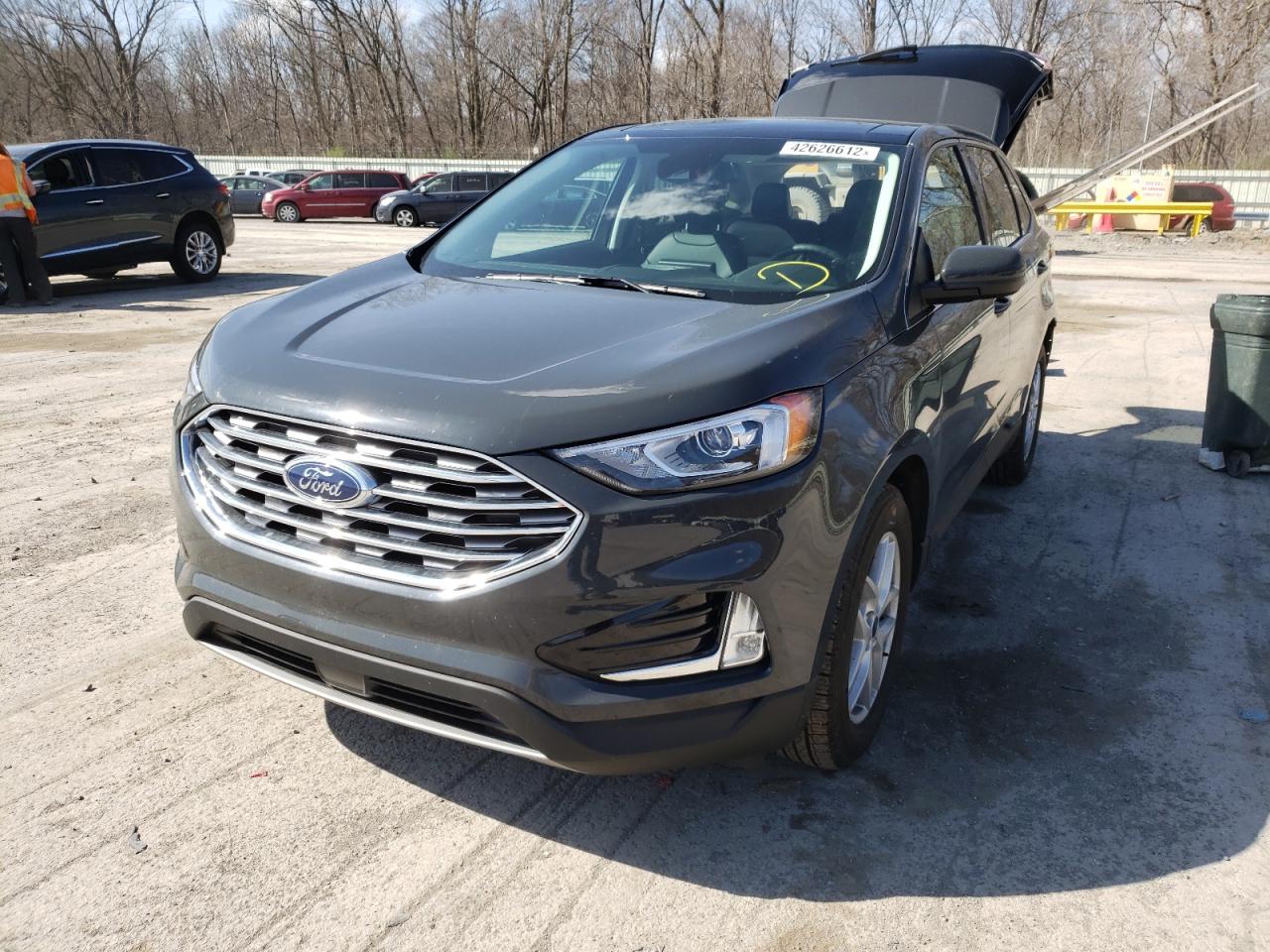 Photo 2 from auction – 2021 FORD EDGE SEL with VIN 2FMPK4J92MBA29156