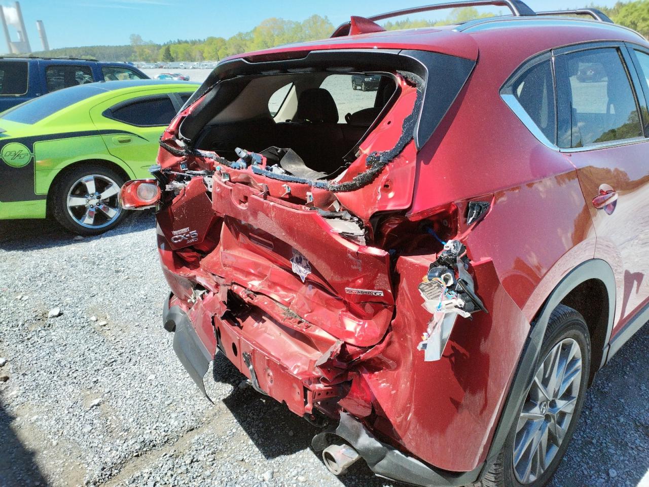 Photo 9 from auction – 2021 MAZDA CX-5 GRAND with VIN JM3KFBDM1M1448660