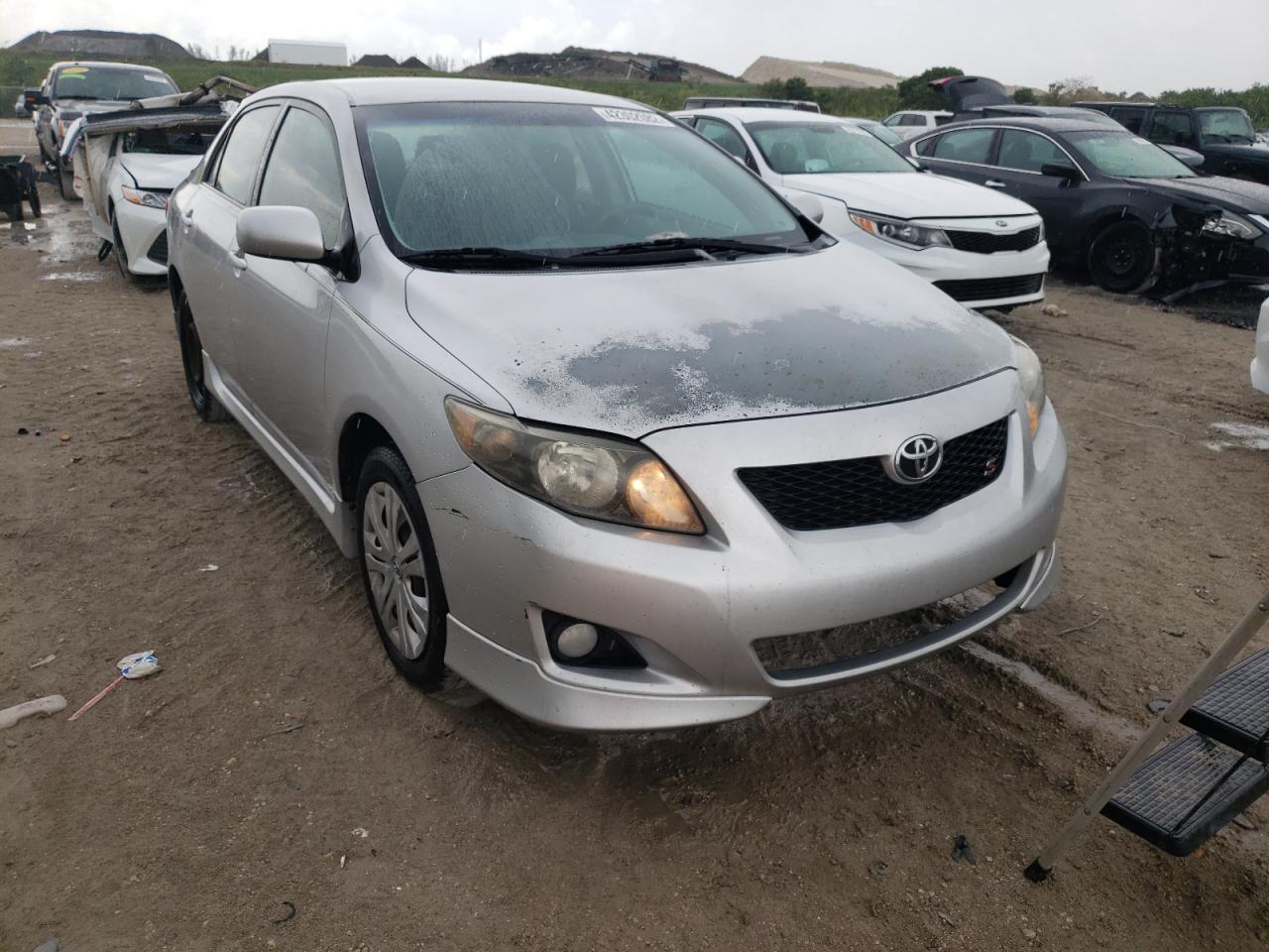 TOYOTA COROLLA BA 2009 with VIN 1NXBU40E59Z043041 - Photo from auction