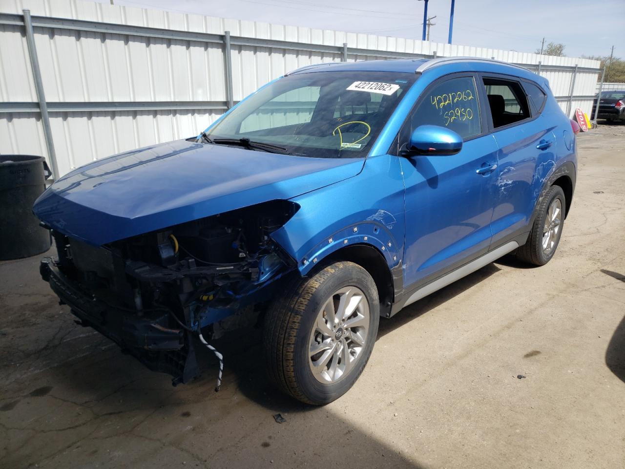 Photo 2 from auction – 2018 HYUNDAI TUCSON SEL with VIN KM8J3CA47JU656538