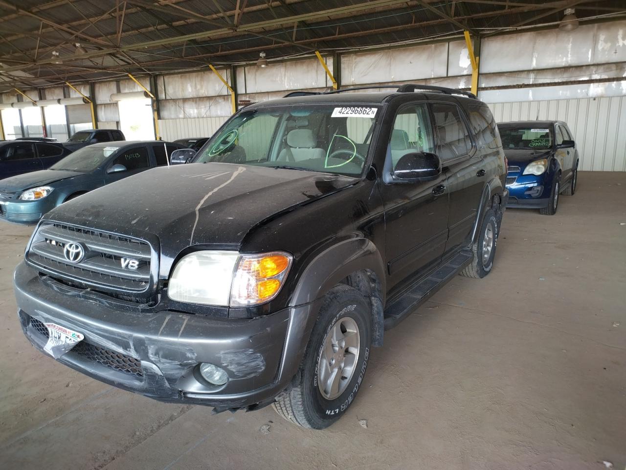 Photo 2 from auction – 2003 TOYOTA SEQUOIA SR with VIN 5TDBT44A53S154862