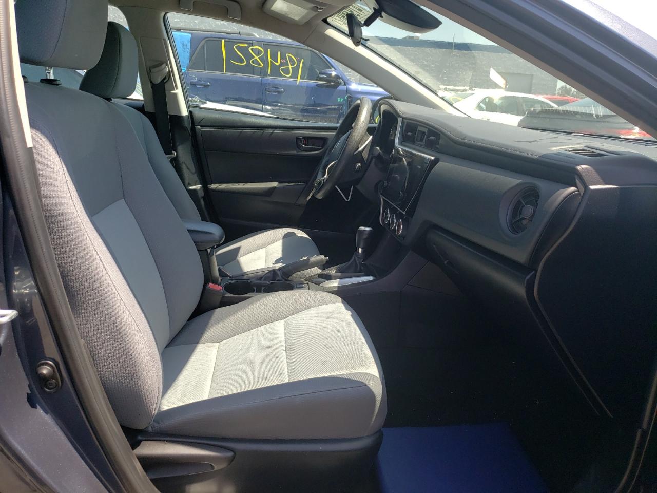 Photo 5 from auction – 2017 TOYOTA COROLLA L with VIN 5YFBURHE9HP720917