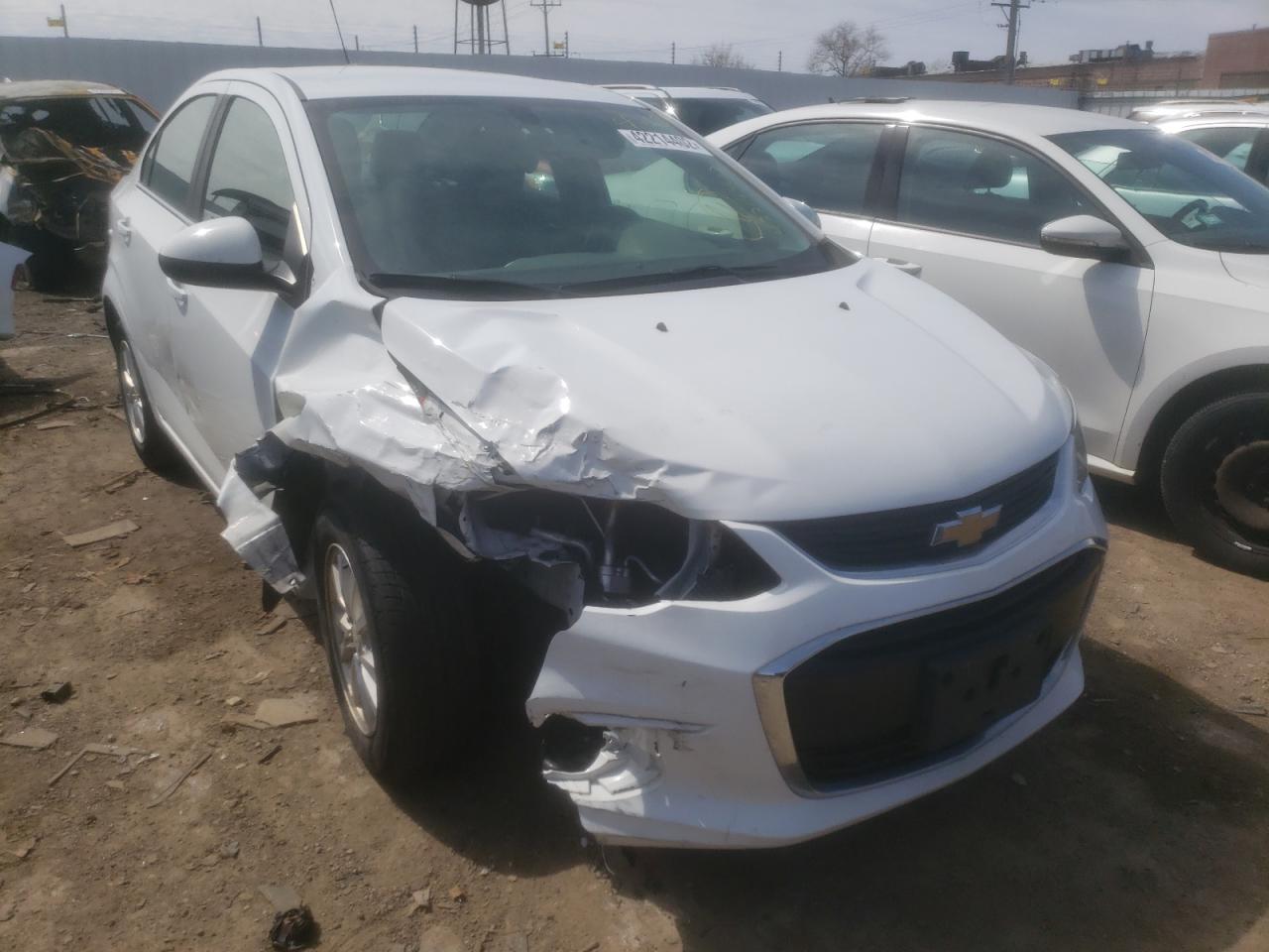 CHEVROLET SONIC LT 2018 with VIN 1G1JD5SH7J4112970 - Photo from auction