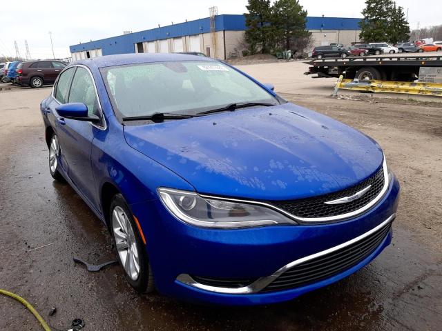 CHRYSLER 200 LIMITE 2015 with VIN 1C3CCCAB3FN507772 - Photo from auction