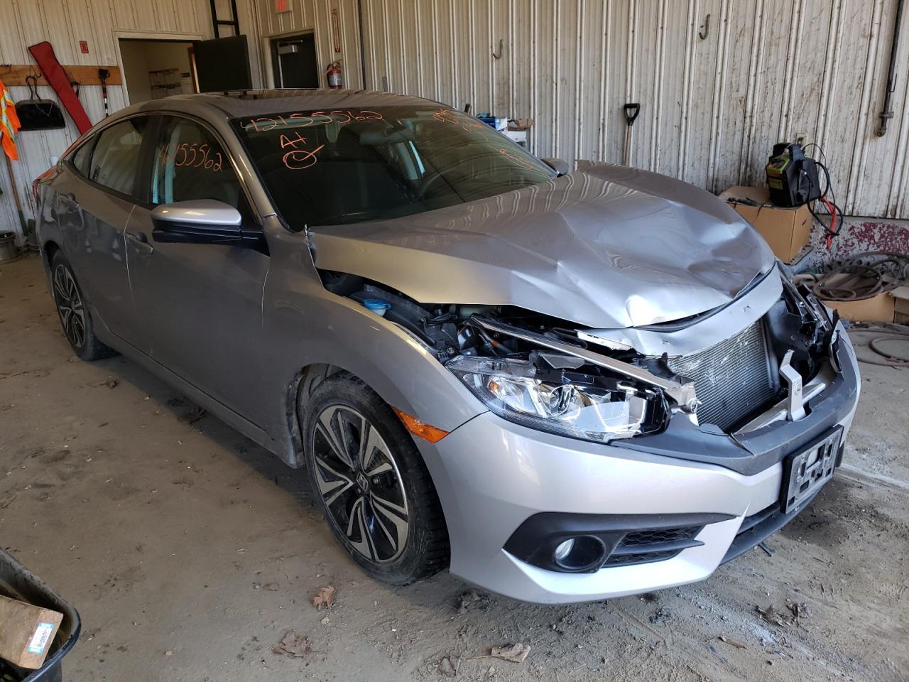 HONDA CIVIC EX 2016 with VIN 19XFC1F3XGE223625 - Photo from auction