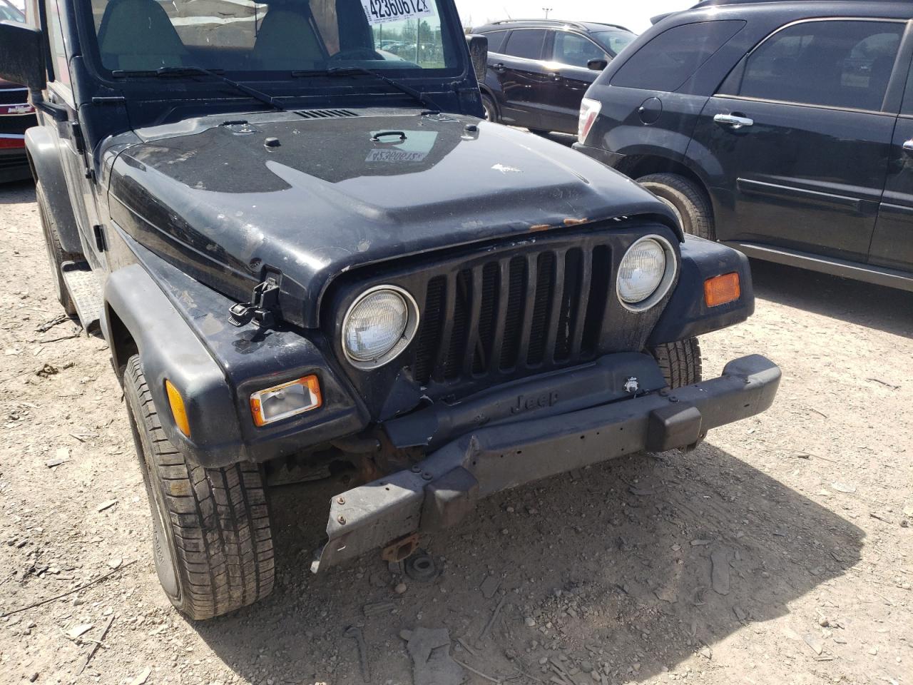 Photo 9 from auction – 2000 JEEP WRANGLER / with VIN 1J4FA29P7YP730617