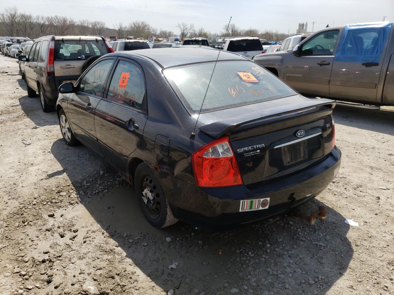 Photo 3 from auction – 2006 KIA SPECTRA LX with VIN KNAFE121X65259434