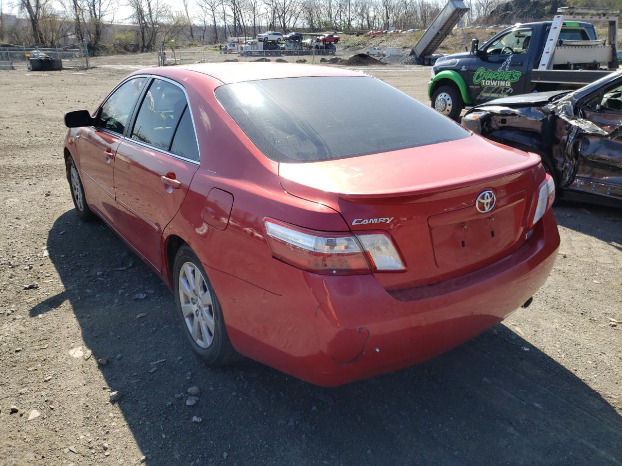 Photo 3 from auction – 2007 TOYOTA CAMRY HYBR with VIN JTNBB46K273035890