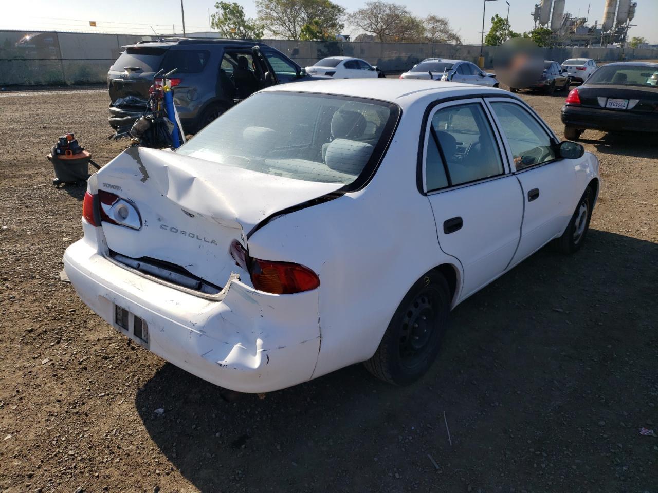 Photo 4 from auction – 2001 TOYOTA COROLLA CE with VIN 1NXBR12E41Z451404