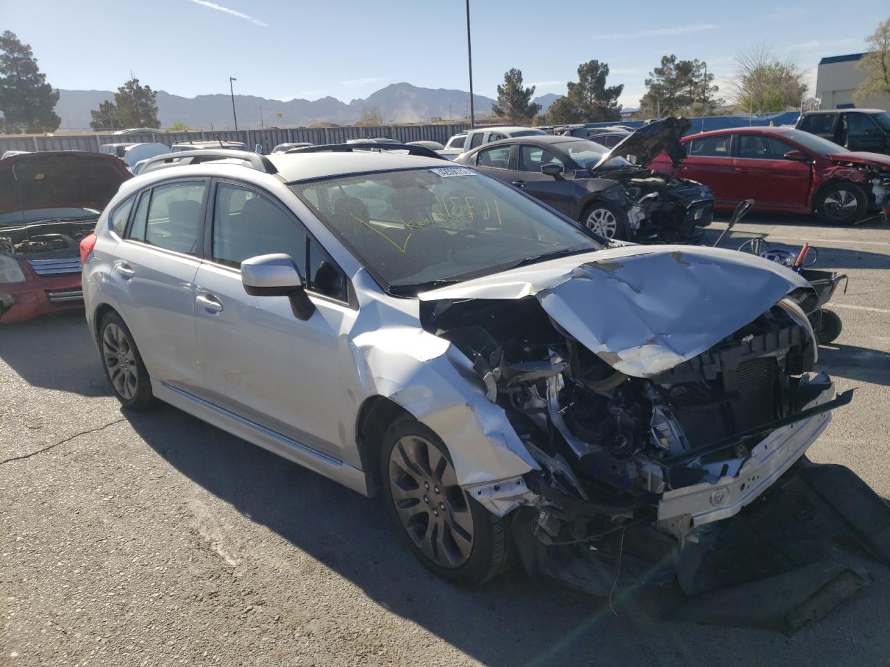 SUBARU IMPREZA SP 2013 with VIN JF1GPAL64D2894844 - Photo from auction