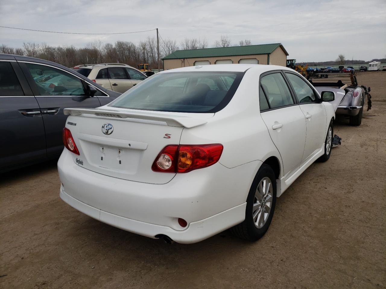 Photo 4 from auction – 2009 TOYOTA COROLLA BA with VIN 1NXBU40E39Z014069