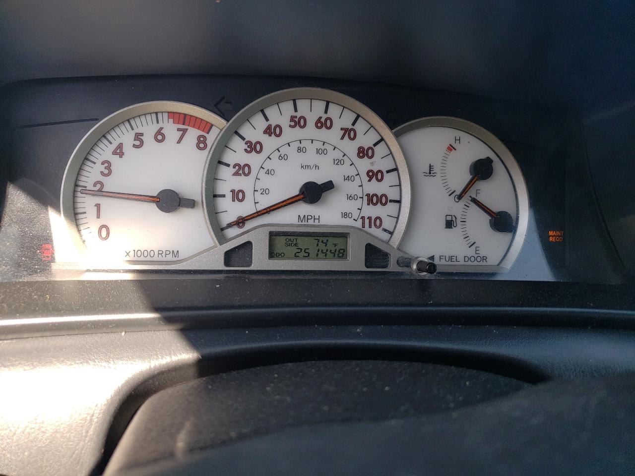 Photo 8 from auction – 2007 TOYOTA COROLLA CE with VIN 2T1BR32E97C798636