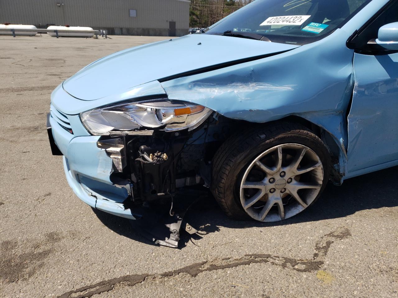 Photo 9 from auction – 2013 DODGE DART SXT with VIN 1C3CDFBA0DD206111