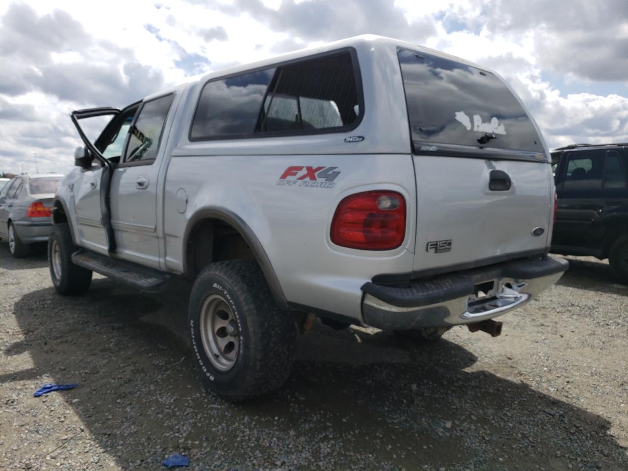 Photo 3 from auction – 2002 FORD F150 SUPER with VIN 1FTRW08L22KB34004