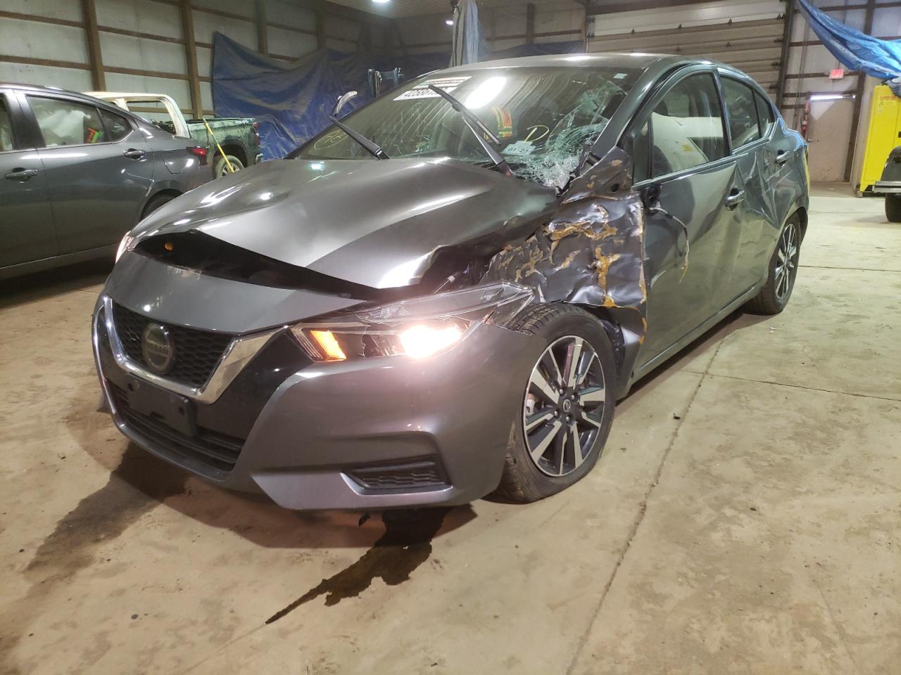 Photo 2 from auction – 2021 NISSAN VERSA SV with VIN 3N1CN8EV8ML852366