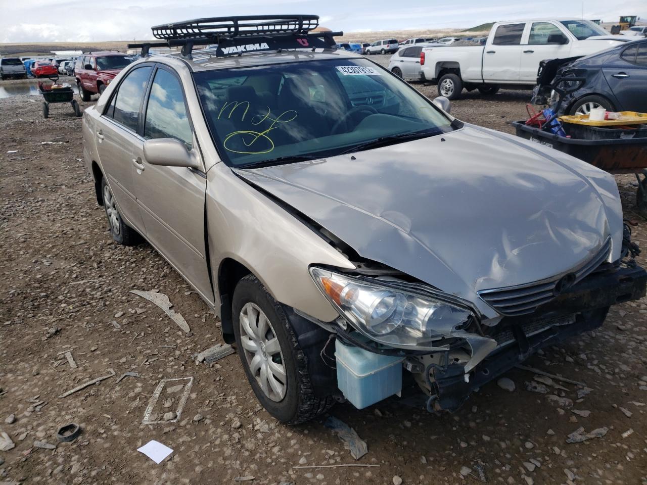 TOYOTA CAMRY LE 2005 with VIN 4T1BE32K15U596953 - Photo from auction