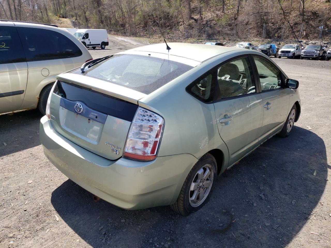 Photo 4 from auction – 2007 TOYOTA PRIUS with VIN JTDKB20U877641898