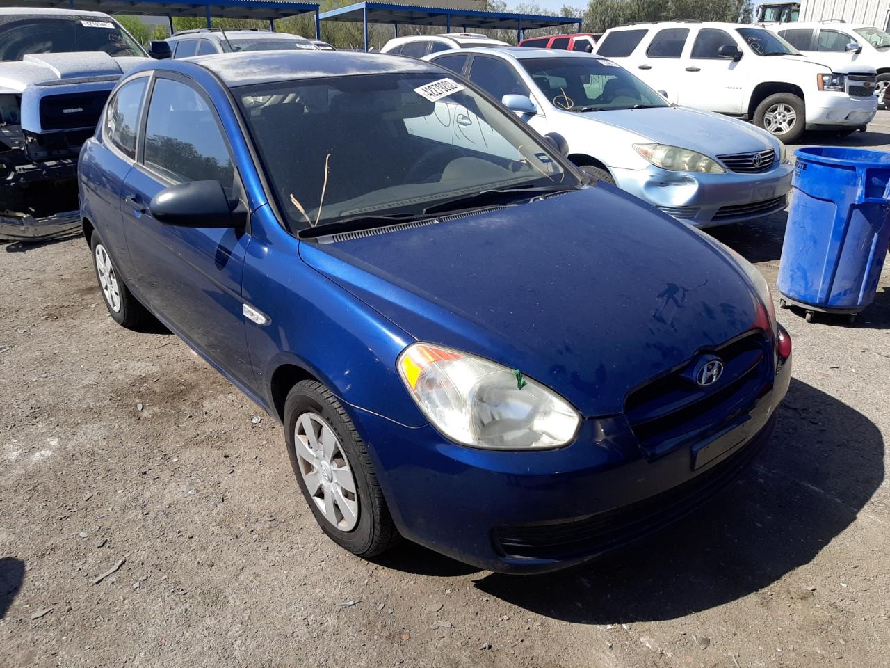 HYUNDAI ACCENT GS 2007 with VIN KMHCM36C17U017084 - Photo from auction