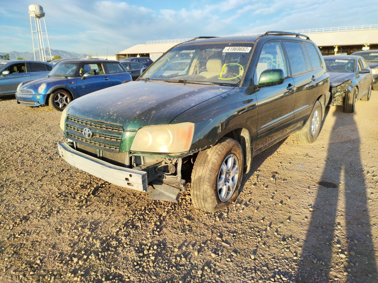 Photo 2 from auction – 2003 TOYOTA HIGHLANDER with VIN JTEGF21A730078954