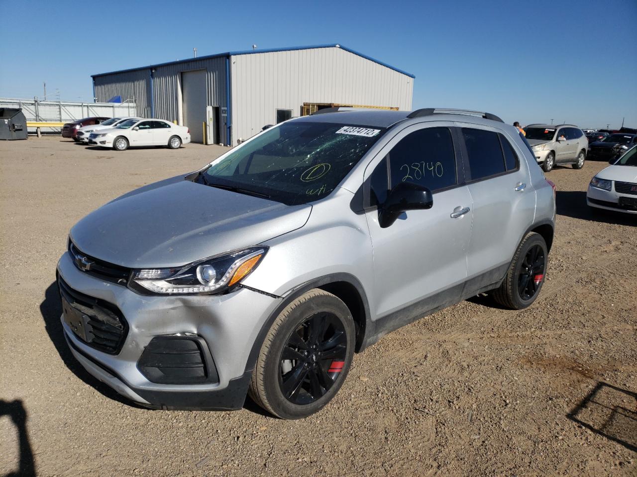 Photo 2 from auction – 2019 CHEVROLET TRAX 1LT with VIN 3GNCJLSB9KL385646