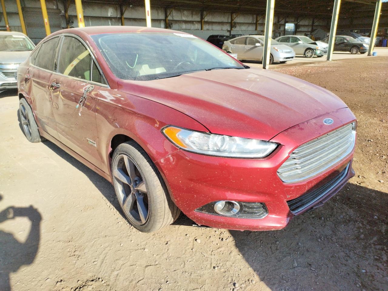 FORD FUSION TIT 2014 with VIN 3FA6P0SU2ER378601 - Photo from auction
