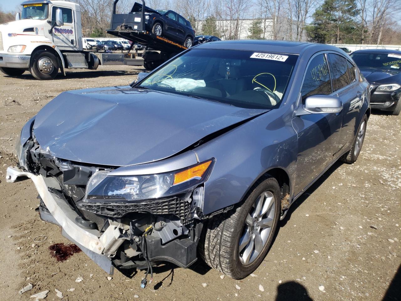 Photo 2 from auction – 2012 ACURA TL with VIN 19UUA8F52CA005961