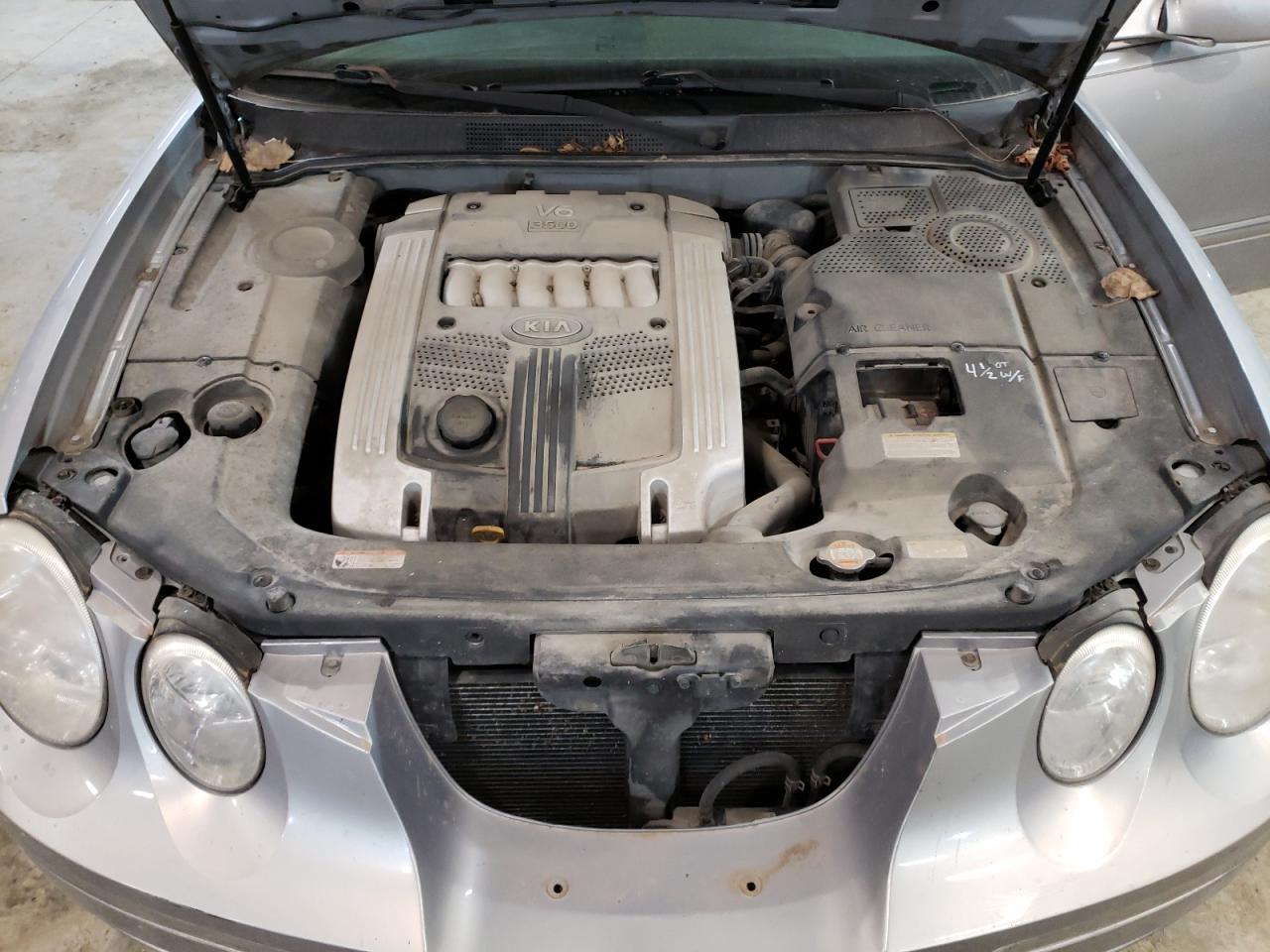 Photo 7 from auction – 2006 KIA AMANTI with VIN KNALD124765100645