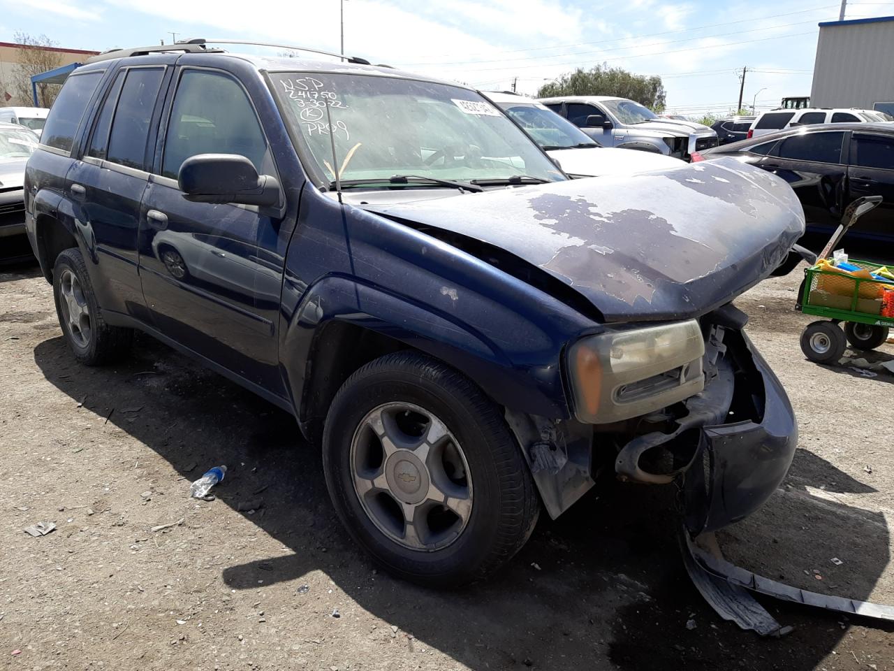CHEVROLET TRAILBLAZE 2008 with VIN 1GNDT13S082157885 - Photo from auction