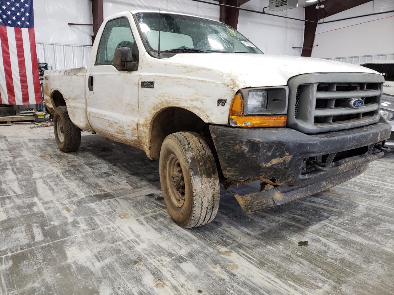 FORD F250 SUPER 2001 with VIN 1FTNF21L91EA98684 - Photo from auction