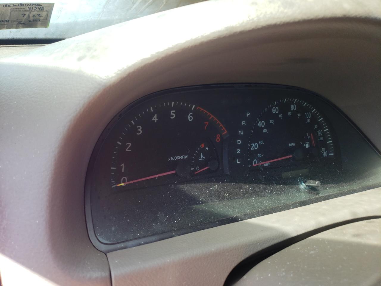 Photo 8 from auction – 2003 TOYOTA CAMRY LE with VIN 4T1BE30K33U733486