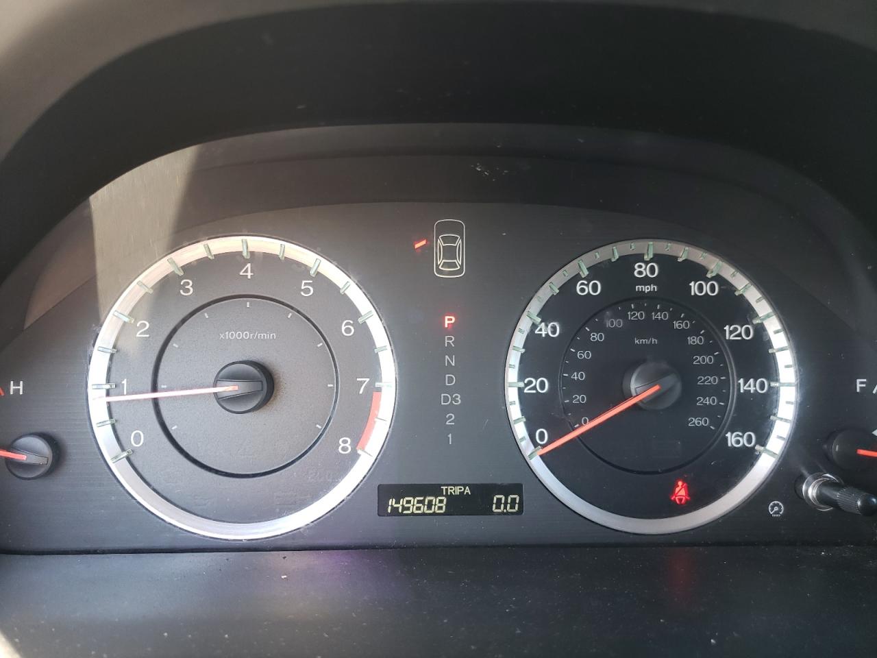 Photo 8 from auction – 2010 HONDA ACCORD EX with VIN 1HGCP2F75AA126067
