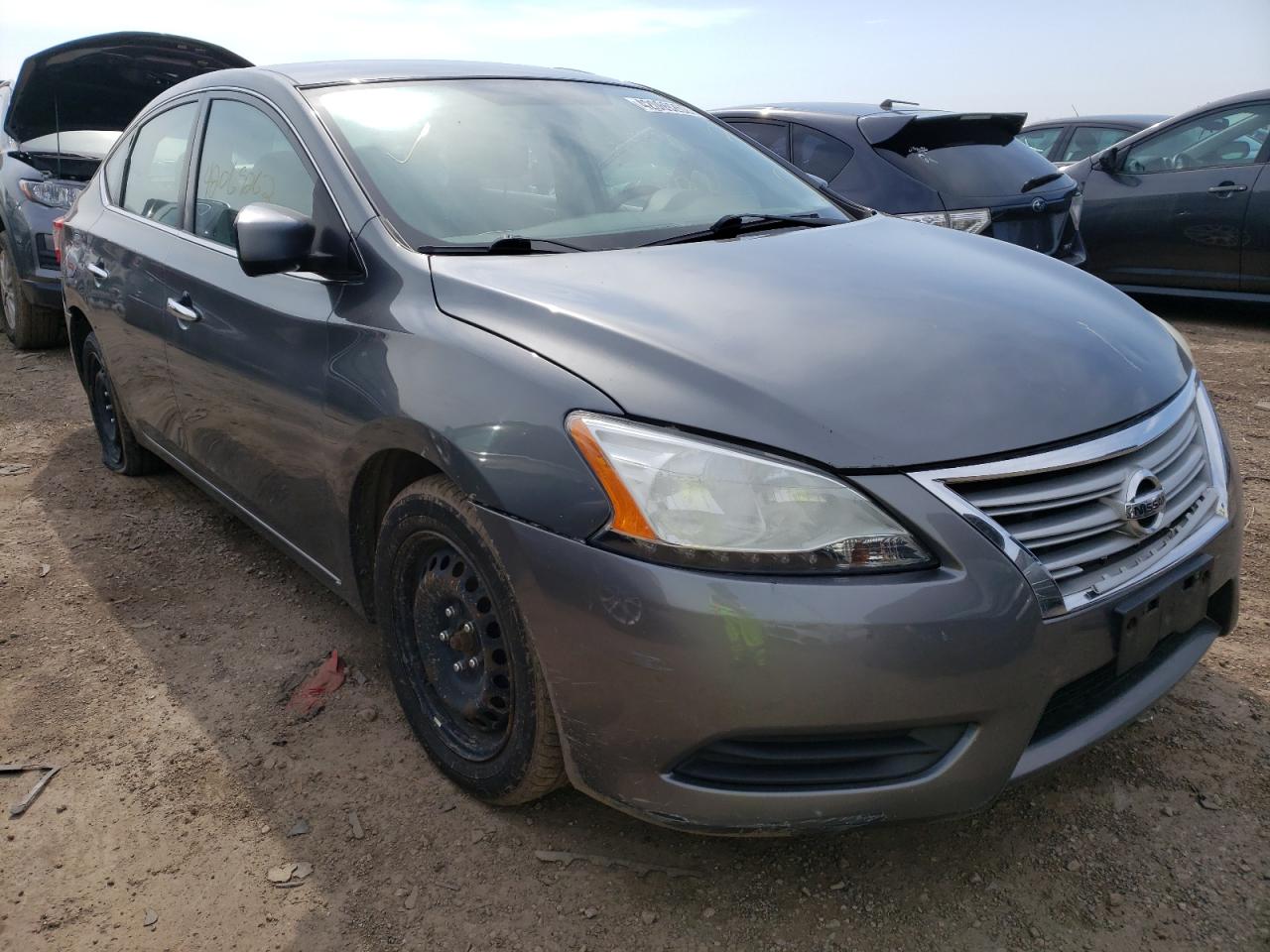 NISSAN SENTRA S 2015 with VIN 3N1AB7AP7FL654639 - Photo from auction