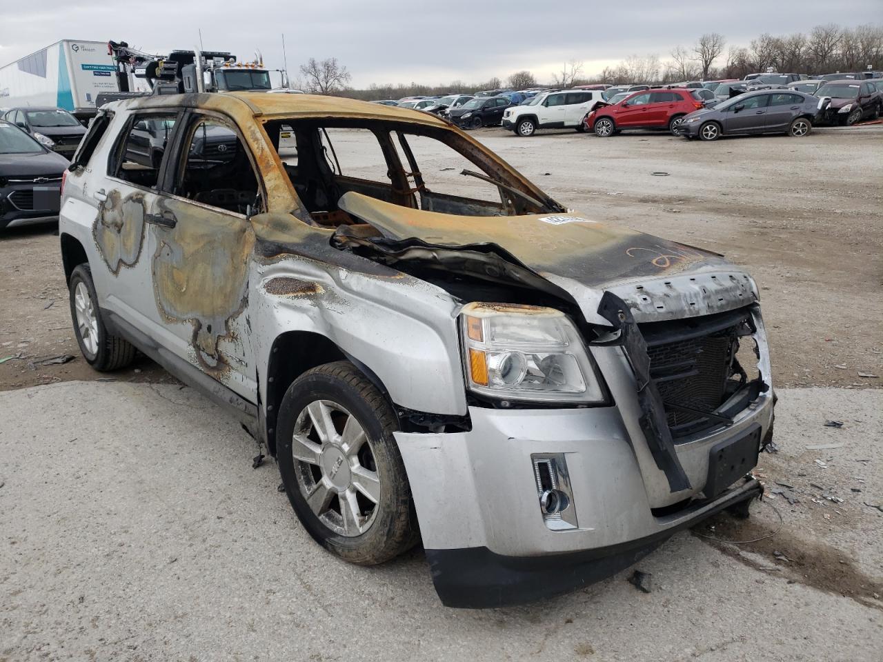 GMC TERRAIN SL 2012 with VIN 2GKALMEK5C6224555 - Photo from auction