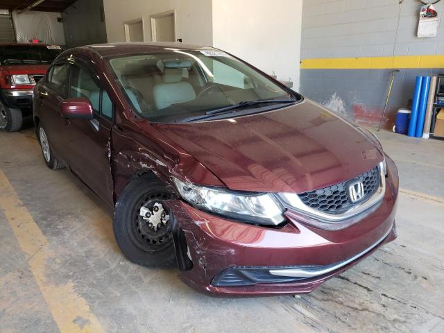 HONDA CIVIC LX 2014 with VIN 19XFB2F53EE017988 - Photo from auction