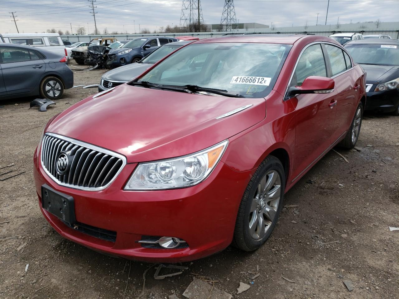 Photo 2 from auction – 2013 BUICK LACROSSE with VIN 1G4GC5E32DF289421