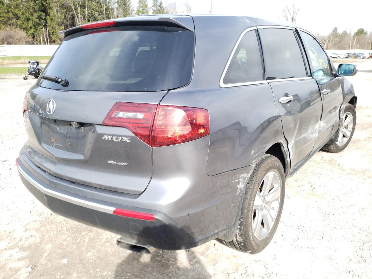 Photo 4 from auction – 2011 ACURA MDX TECHNO with VIN 2HNYD2H68BH546145